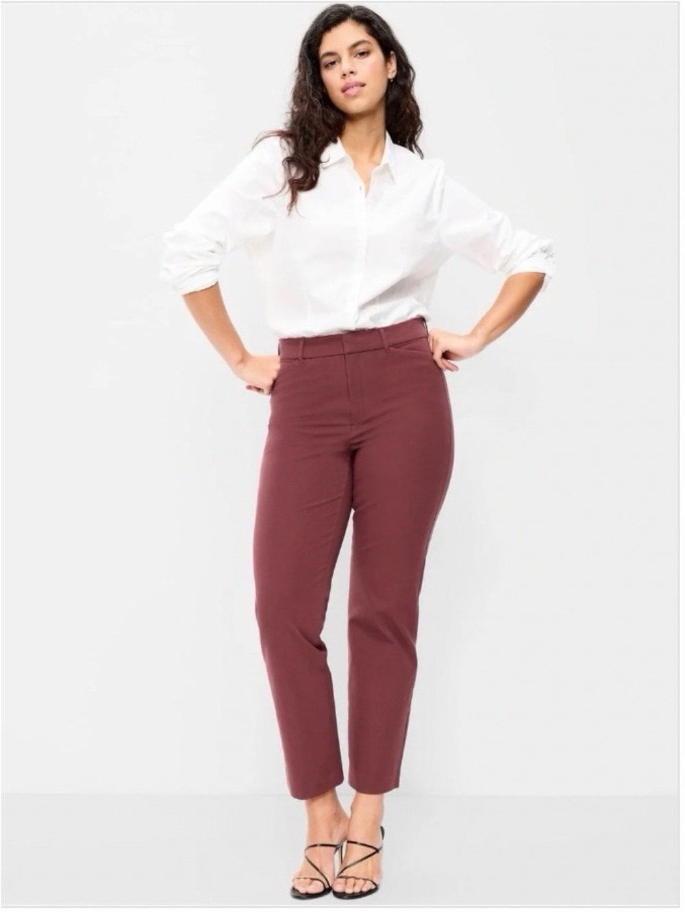 Old Navy High-Waisted Pixie Straight Pants